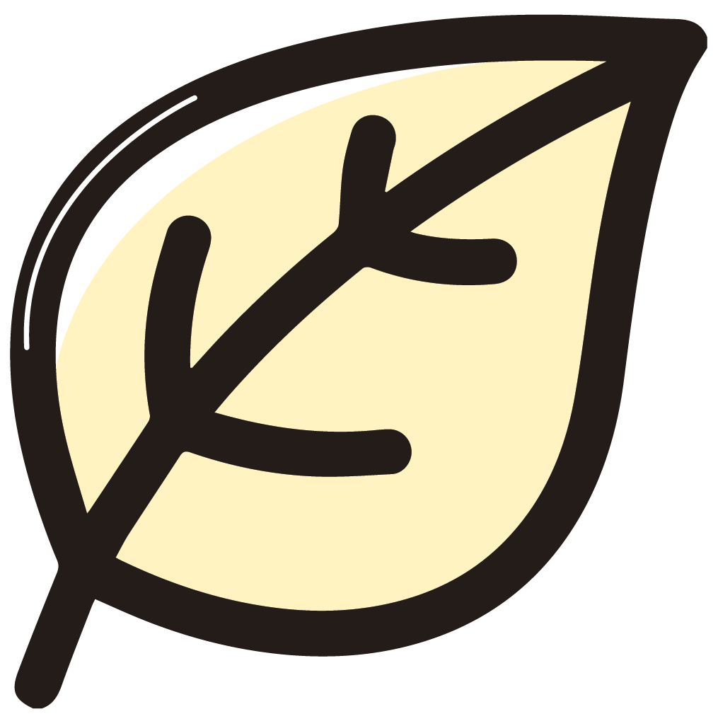 Ion of a yellow leaf